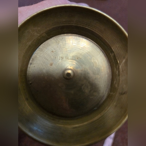 Etched Small Brass Vintage Kettle - Picture 5 of 8